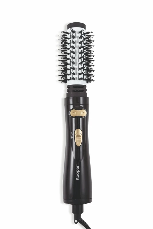 Kooper Spazzola Aria Rotante 1000W Nero/Champa Modellante