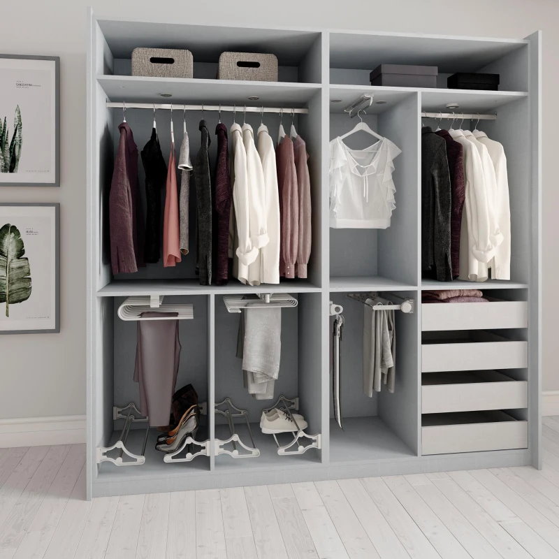 Emuca Porta pantaloni estraibile Self