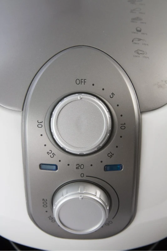 Kooper Friggitrice Aria 1500W Bianca E Silver Aryel