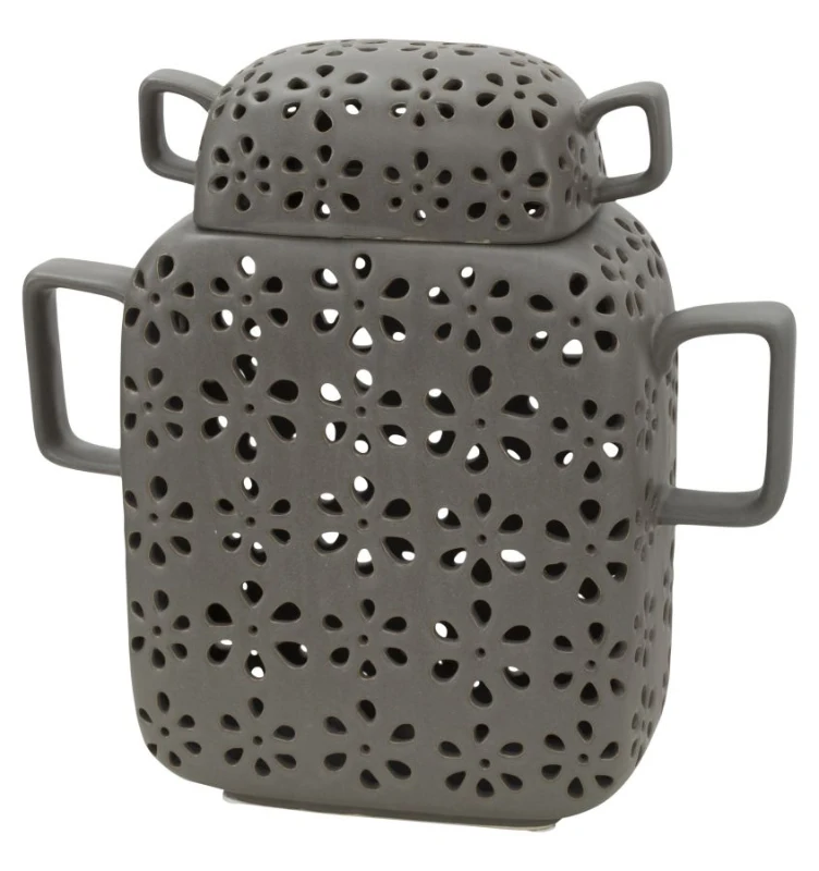 Vaso Porcellana Flowery Cm 27X10X27