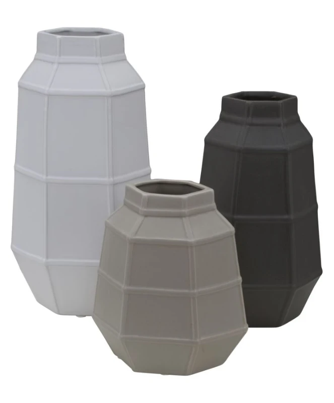 Vaso Porcellana Lumiere Cm 16X10X19 