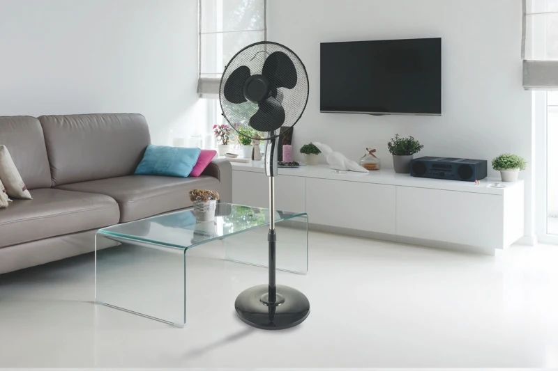 Kooper Ventilatore Piantana 45W Cm140 C/Telec Base Cement