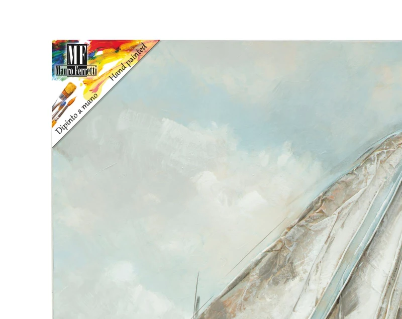 Dipinto Su Tela Barca A Vela -A-120X3.7X80