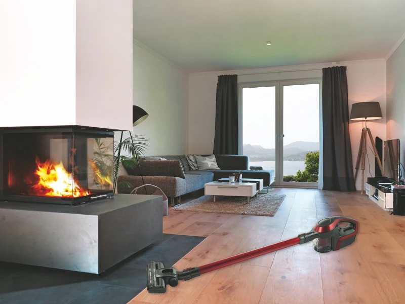 Kooper Dixon Aspirapolvere Ciclonico 150W Ricaricab Rosso