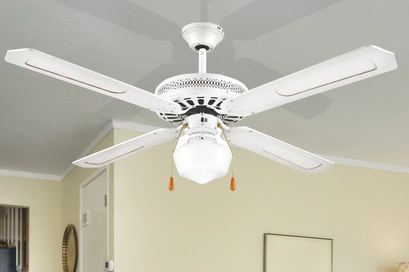 Kooper Ventilatore Soffitto 4 Pale D130Cm 60W Bian Windy