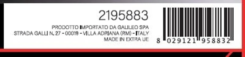 Kooper Planetaria 1200 W 5L 6 Vel. Azzurro Polvere