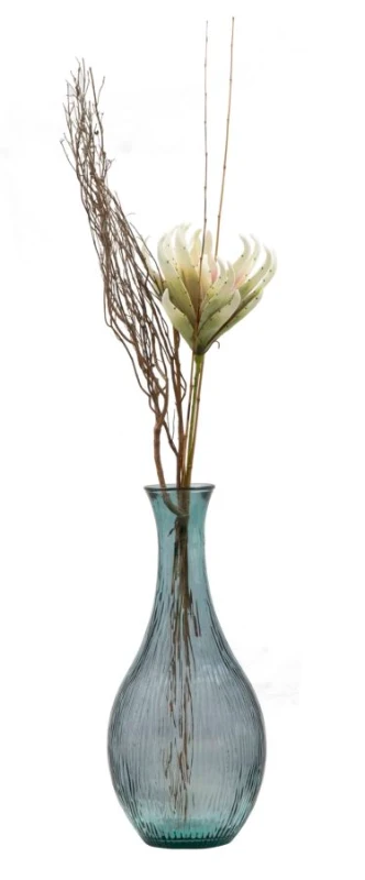 Vaso Vetro Riciclato Slim Light Cm Ø 34X75 (Made In Spain)