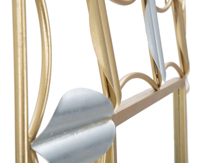 Specchio Da Muro Glam Leaf Cm 86X3X112 