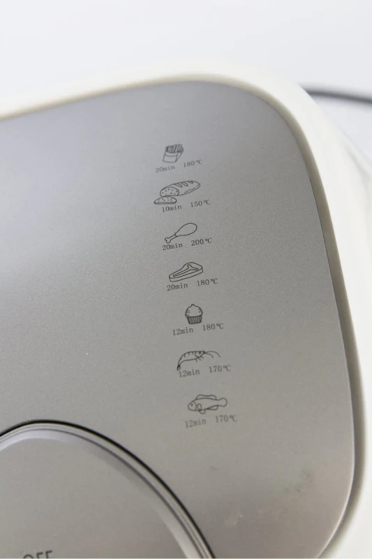 Kooper Friggitrice Aria 1500W Bianca E Silver Aryel