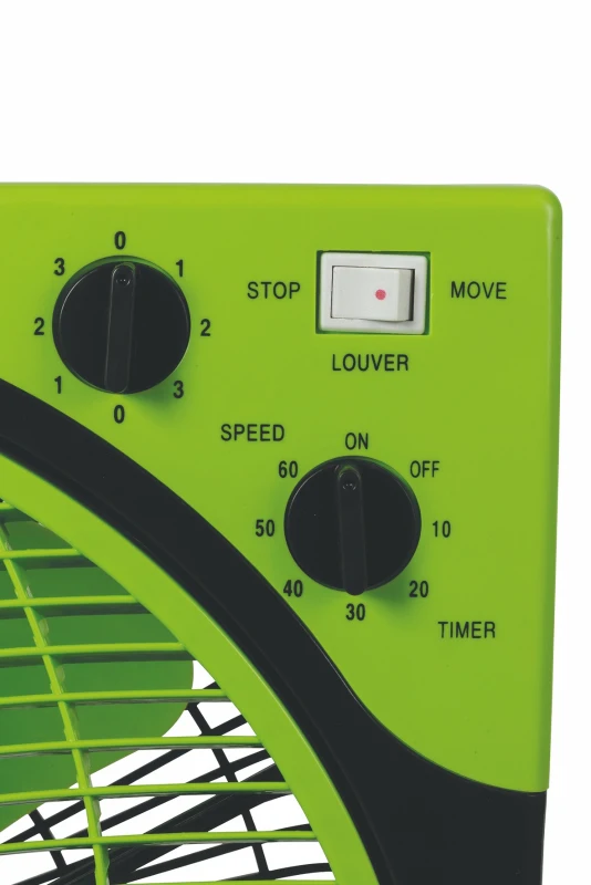 Kooper Ventilatore Box 45 W Nero E Verde