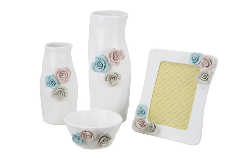 Vaso Porcellana Lausanne Cm 12X11X23 