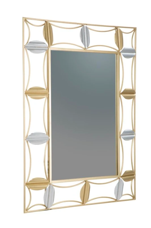 Specchio Da Muro Glam Leaf Cm 86X3X112 