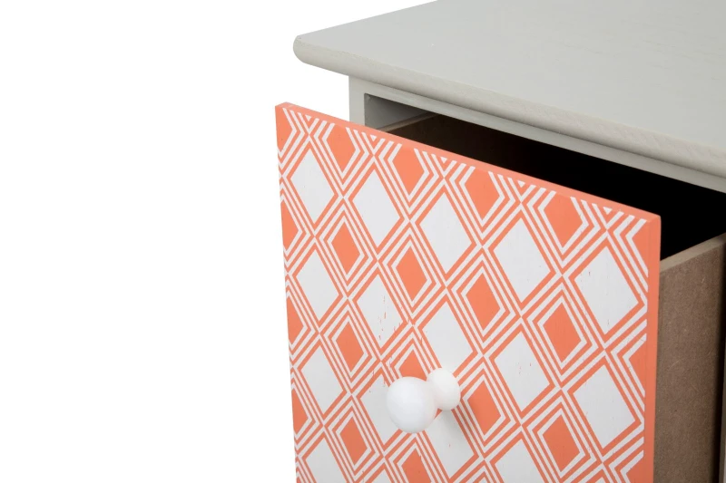 Cassettiera  Auntdeco Cm 43.5X38X71.5