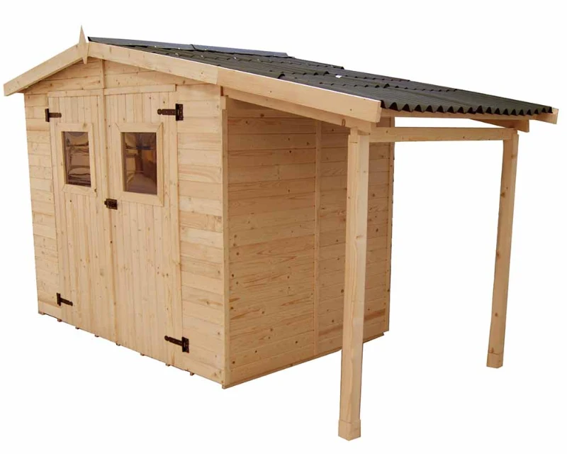 Foresta Casetta a pannelli 3,36 x 1,60 m, spessore 16 mm