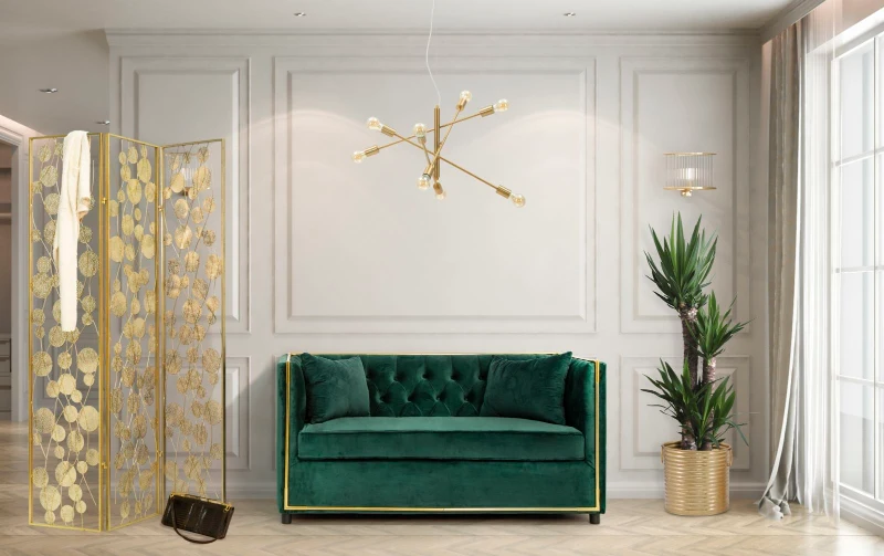 Lampadario Glam Stich Cm Ø 64X46