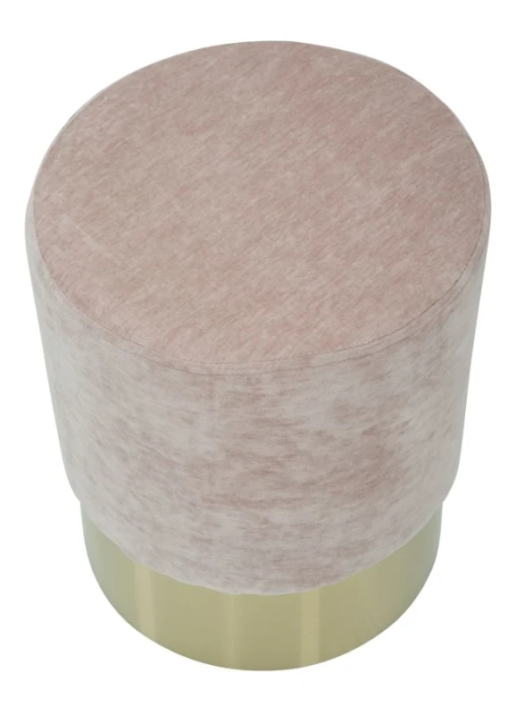 Puff Goldy Rosa Cm Ø 35X42