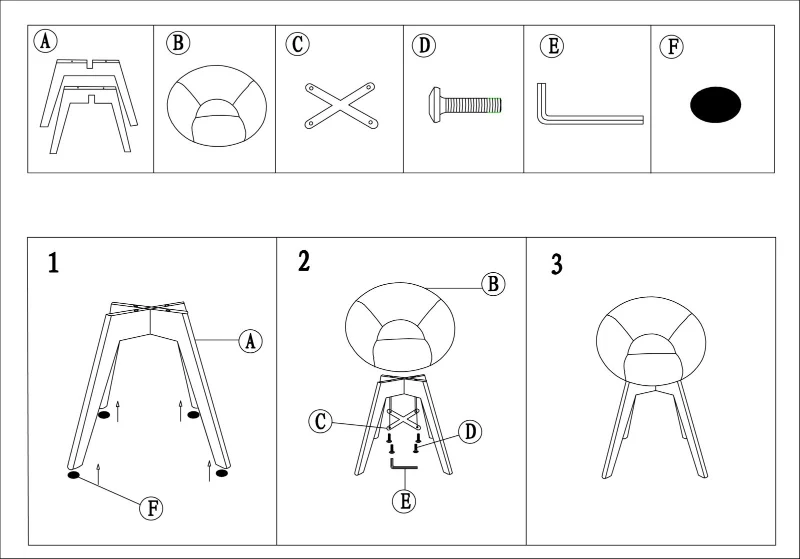 Poltrona Istambul -C- Cm 55X65X77