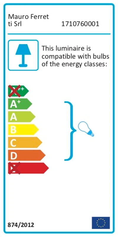 Lampada Da Muro Glam Flame Doppia Cm 32X18X30
