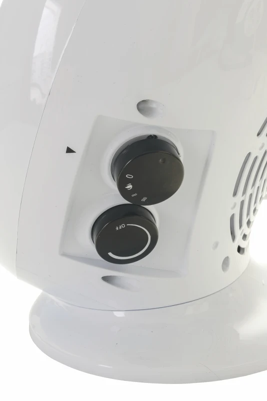 Kooper Termoventilatore Effetto Camino 1500 W Bianco E Or