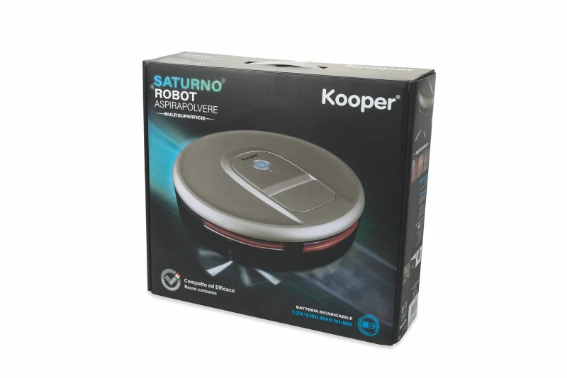 Kooper Robot Aspirapolvere Automatico 2100Mh Gold