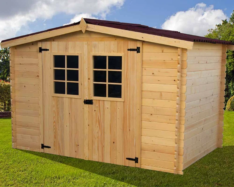 Foresta Casetta in tavolame massello 3,00 x 1,85 m, spessore 20 mm