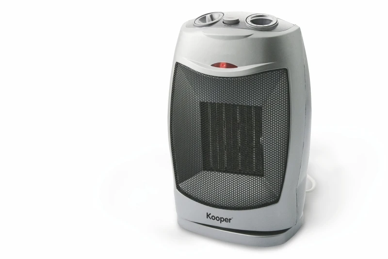 Kooper Termoventilatore Ceramico 1500W Grigio Africa