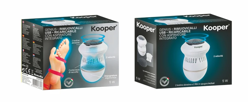 Kooper Levacalli Elettrico Ricaricabile Aspiratore Integrato