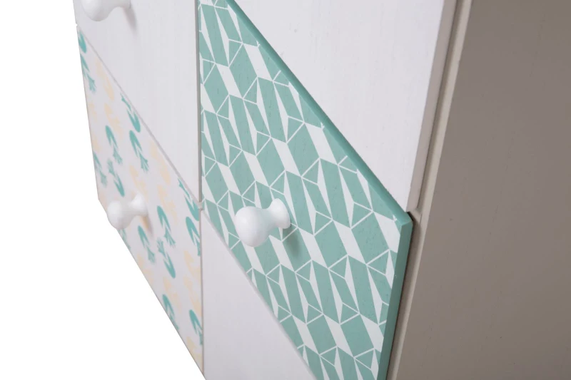 Cassettiera  Auntdeco Cm 43.5X38X71.5