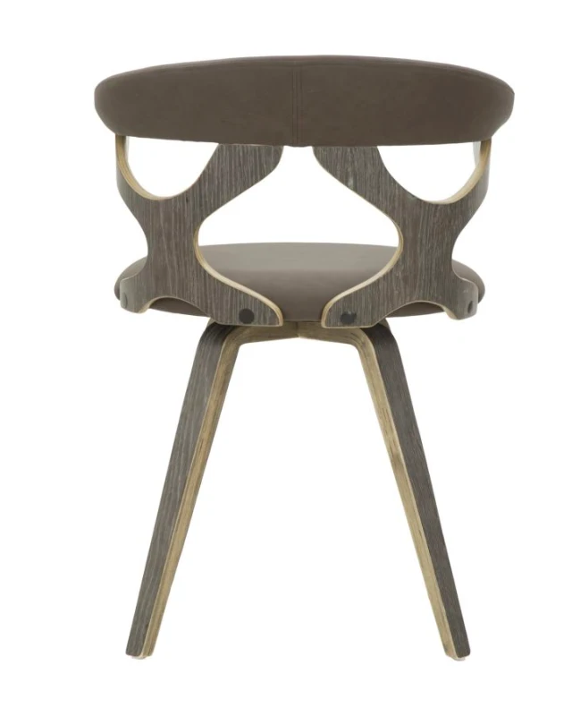 Sedia Lugano -D- Cm 54.5X53.5X75.5 (Altezza Seduta Cm 49.5)