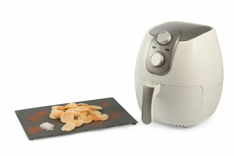 Kooper Friggitrice Aria 1500W Bianca E Silver Aryel