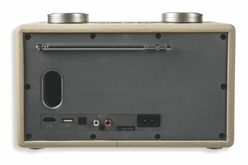 Kooper Twist Speaker Radio Pelle 40W Ecrù