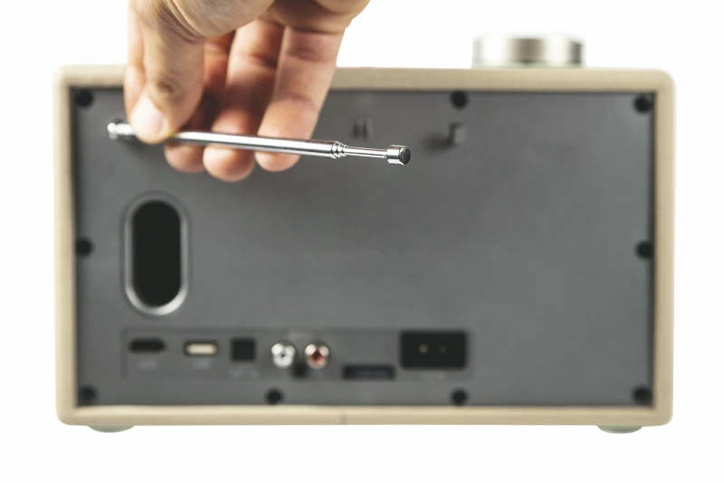 Kooper Twist Speaker Radio Pelle 40W Ecrù