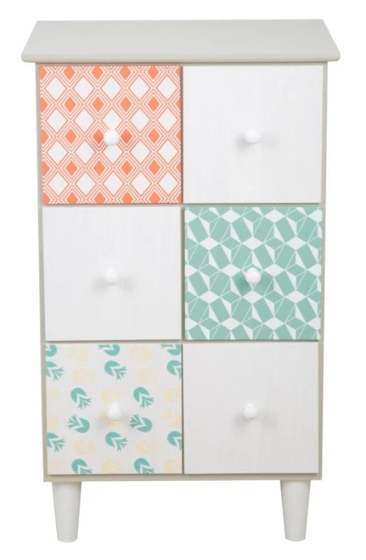 Cassettiera  Auntdeco Cm 43.5X38X71.5