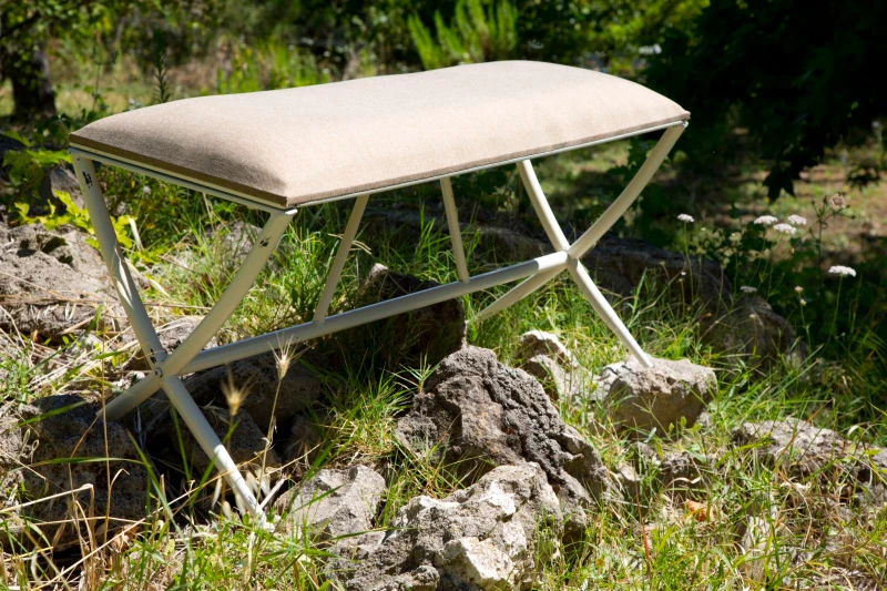 Panca Sarajevo In Ferro Cm 100X37.5X50