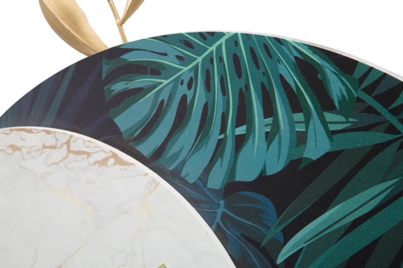 Orologio Da Muro Roundy Green Cm 60X4,5X65