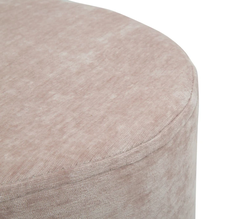 Puff Goldy Rosa Cm Ø 35X42