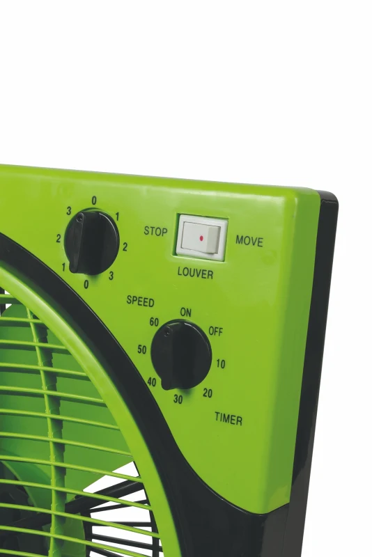 Kooper Ventilatore Box 45 W Nero E Verde