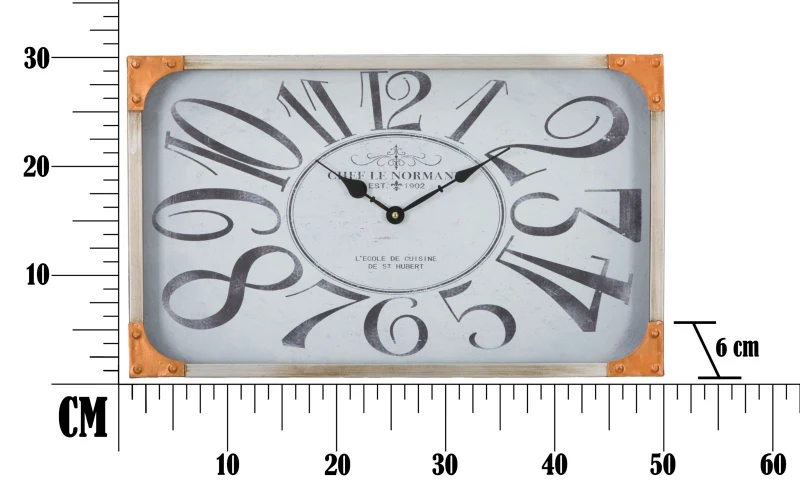 Orologio Copper Cm 50X6X30