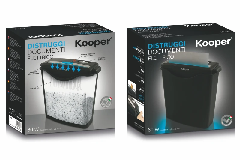 Kooper Distruggi Documenti Elettrico 7,5 Lt
