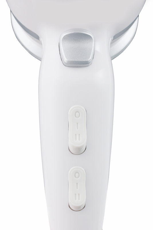 Kooper Asciugacapelli 2000 W Bianco E Silver