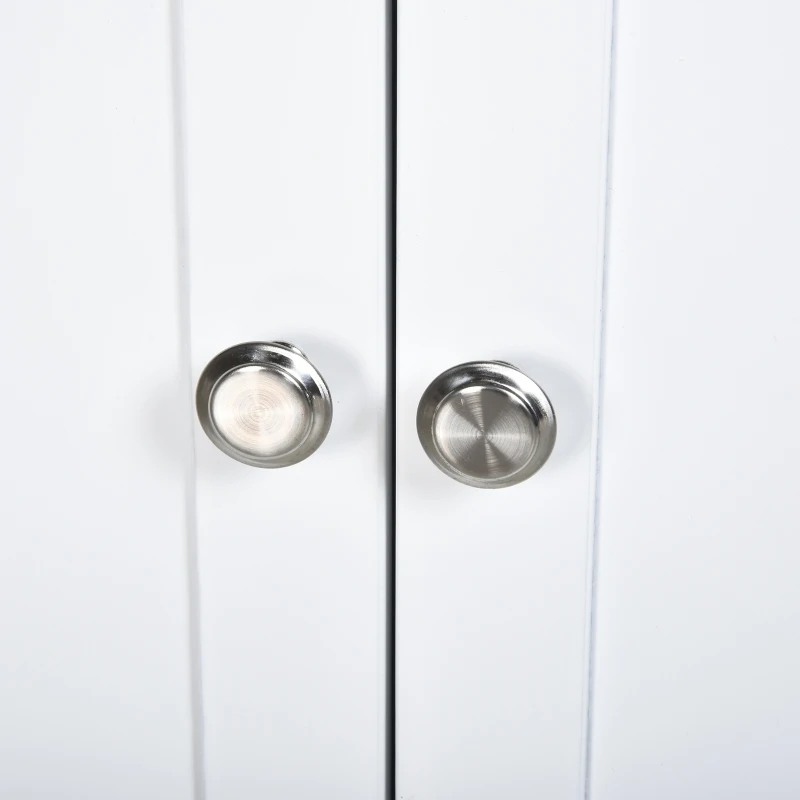 PawHut kattentoilet kattenbak kattenhuis kattenkast kattenbed met deuren MDF