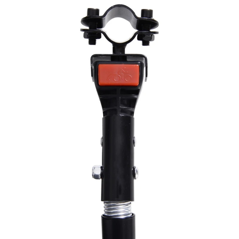 HOMCOM Aanhangwagen koppeling transportaanhanger fietskar bolderwagen zwart(m-10)