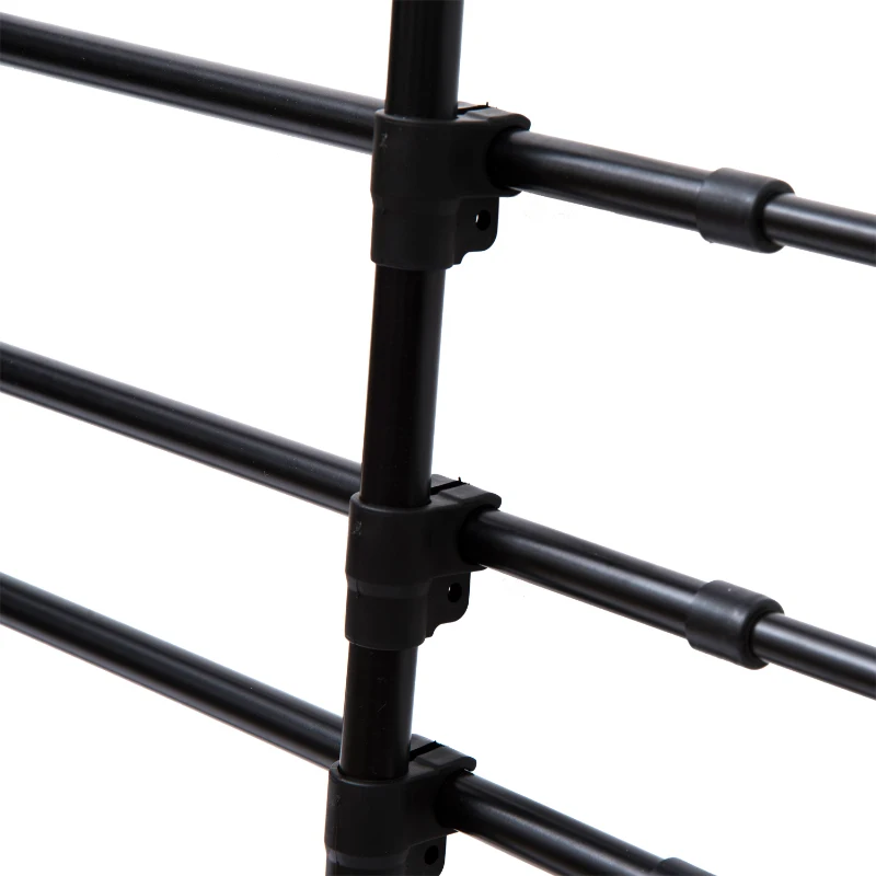 PawHut Rete Divisorio Regolabile per Auto, Dimensioni Universali, per Cani e Animali Domestici, in Metallo e PVC, Nero, 85-150 x 85-128cm