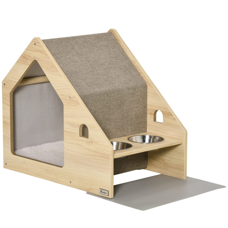 HEMOTON – Niche Miniature En Bois Pour Maison De Poupée, 1 Pièce, Déco Réaliste Pour Chien Ou Chat Miniature