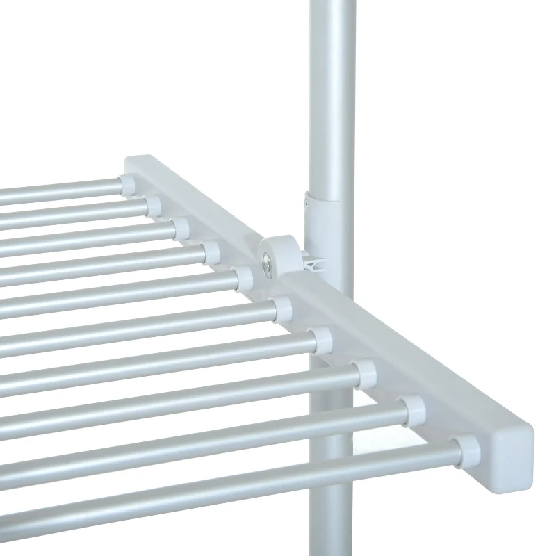 Homcom Stendibiancheria Verticale Elettrico Riscaldato 300W