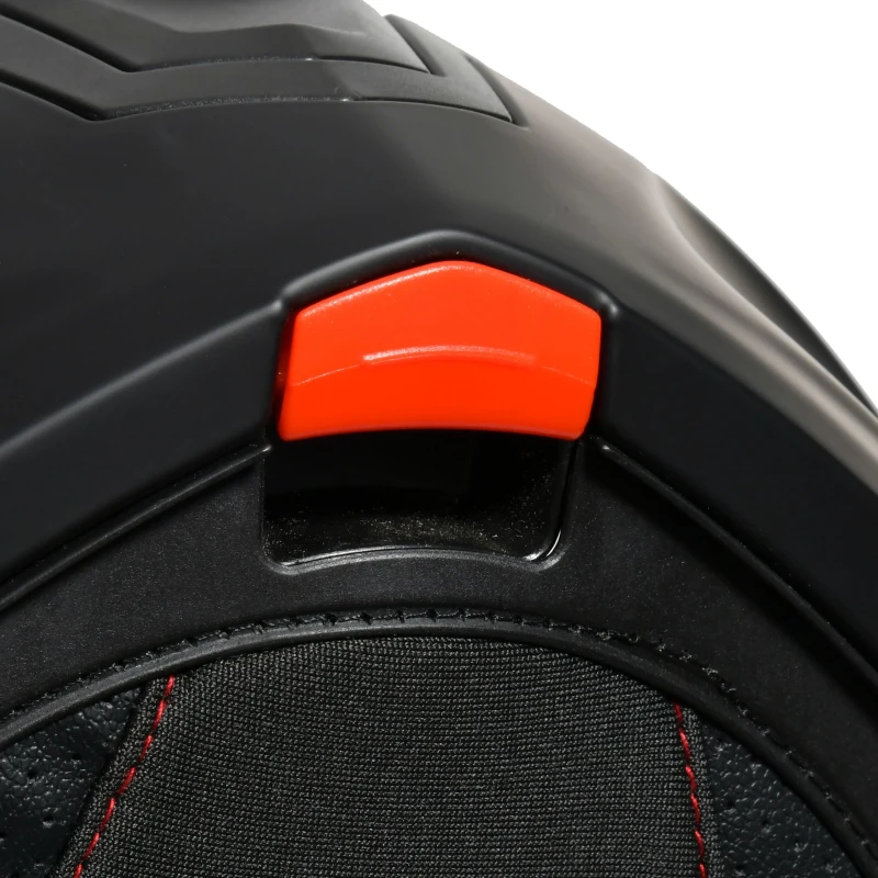 HOMCOM Casco Moto Integrale con Visiera Esterna e Parasole, Slot per Bluetooth e ECE R22, Taglia M 57/58cm, Nero