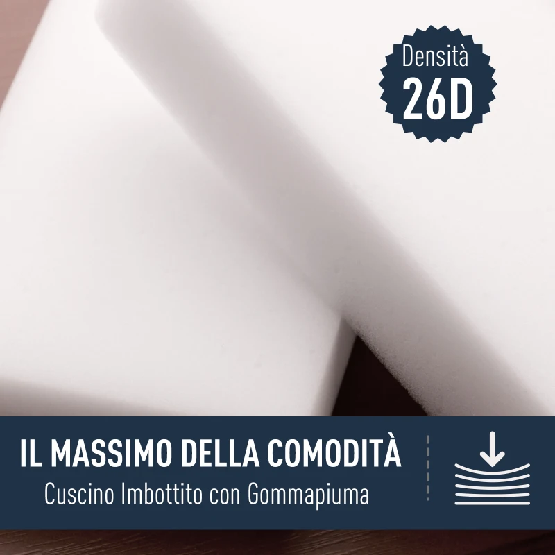 HOMCOM Pouf Design Rotondo, Poggiapiedi Cilindrico Blu con Base Oro e Seduta Imbottita, Casa/Negozio, Ф36x42cm-Max 120kg