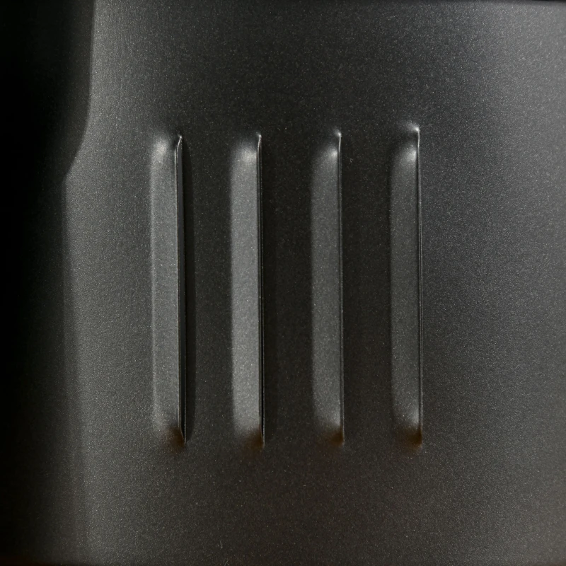 HOMCOM Friggitrice ad Aria Calda Temperatura Regolabile da 80-200°C, 1300W, Friggitrice Senza Olio da 4L con Timer 30 minuti, Spegnimento Automatico, Nero