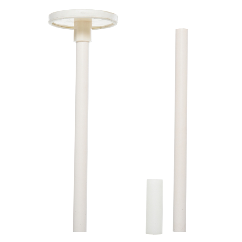 PawHut Albero Tiragraffi per Gatti a 4 Livelli, Fissaggio a Soffitto Regolabile, 43x27x228-260cm