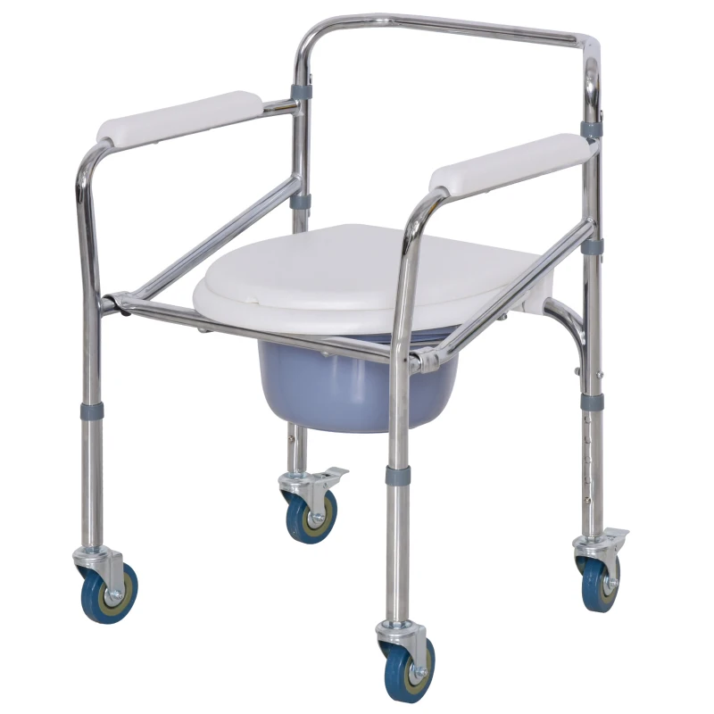 Sedia Da Bagno Con WC Regolabile In Altezza Invacare - Confortevole E Funzionale Per Igiene Personale